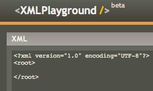 xmlplayground