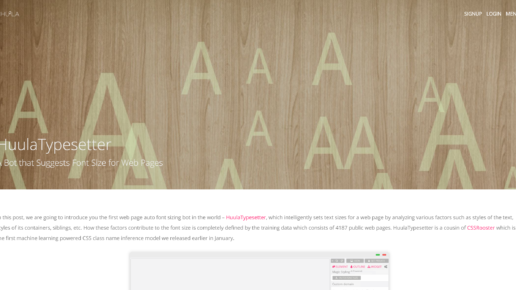 Thumbnail for HuulaTypesetter - A Bot that Suggests Font Size for Web Pages